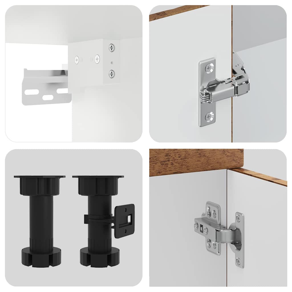 Virtuvinių Spintelių Komplektas, 11 Dalių, Kalmar, Medienos