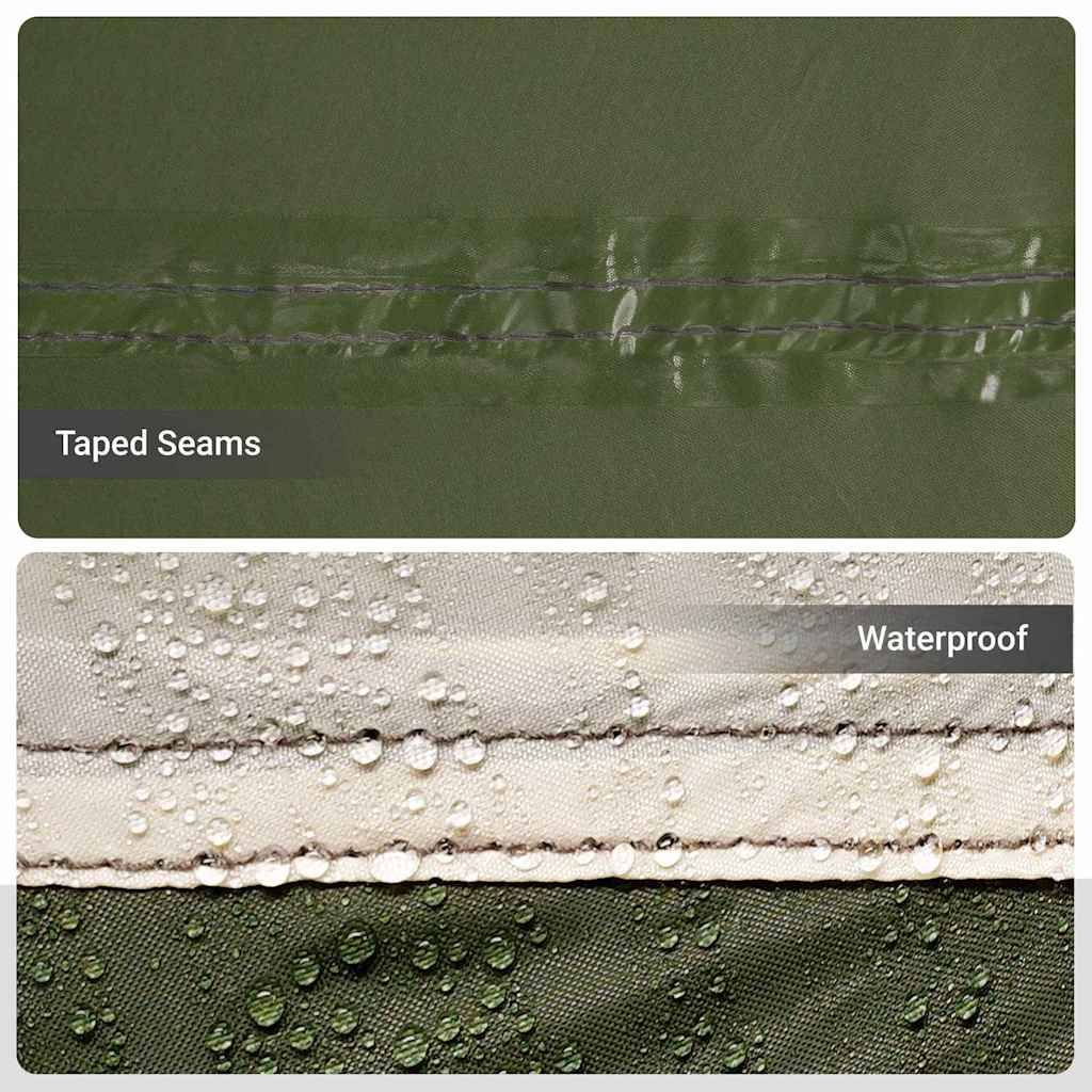 Žvejybos Palapinė Su Stogu Alyvuogių Žalia 514 X 465 X 187 Cm