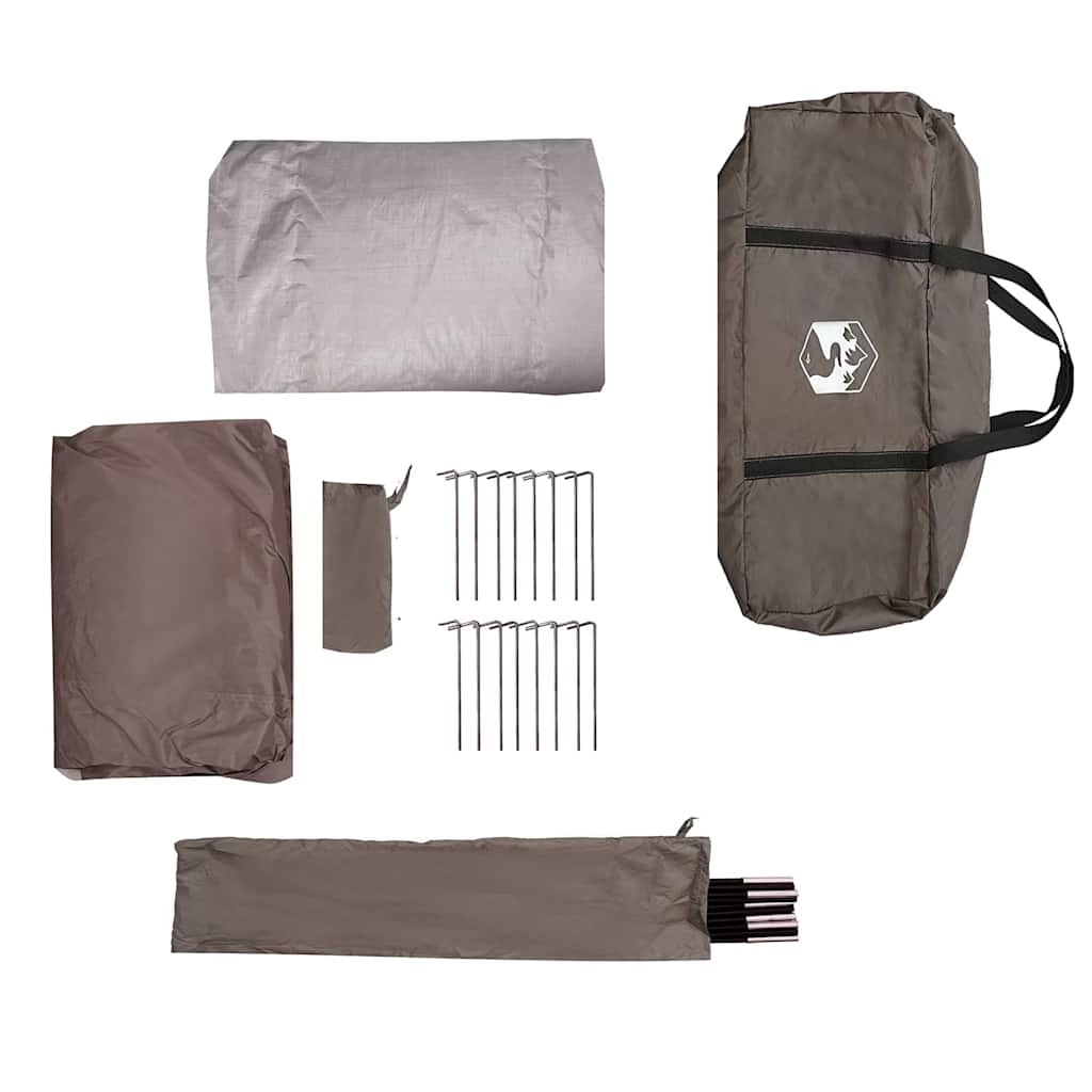 Žvejybos Palapinė Su Stogu Ruda 514 X 465 X 187 Cm