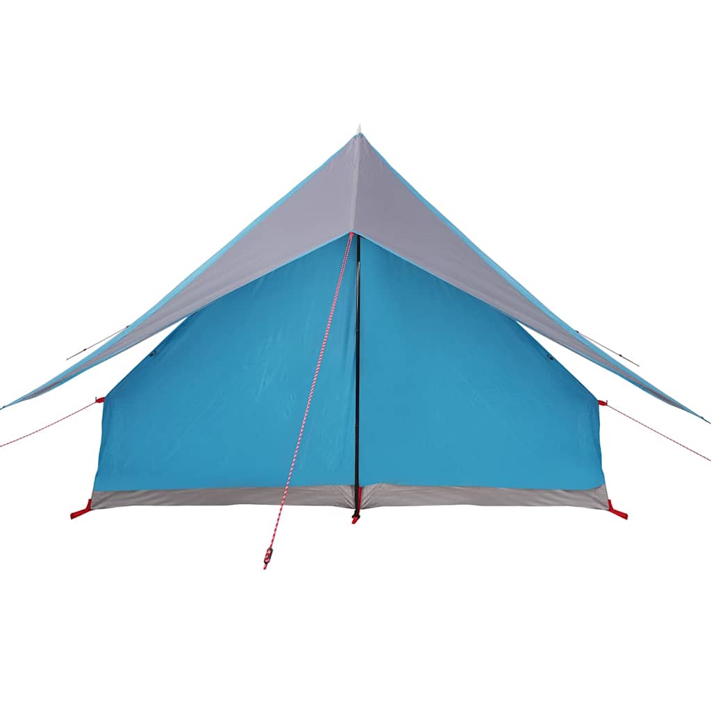 Šeimos Palapinė Su Stogu Mėlyna Ir Pilka 315 X 286 X 200 Cm