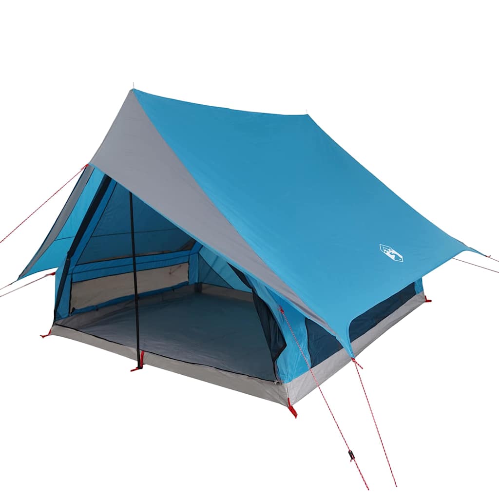 Šeimos Palapinė Su Stogu Mėlyna Ir Pilka 315 X 286 X 200 Cm