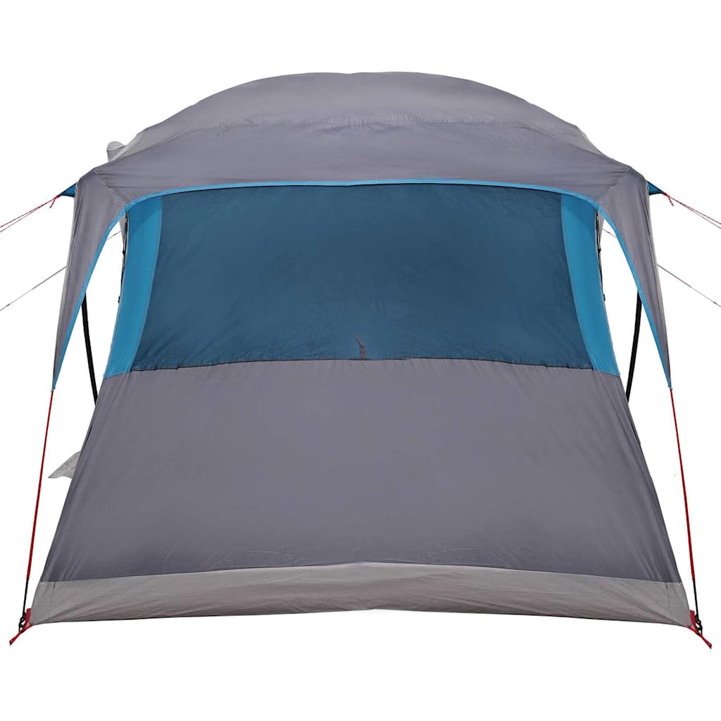 Šeimos Palapinė Su Stogu Mėlyna Ir Pilka 435 X 255 X 216 Cm