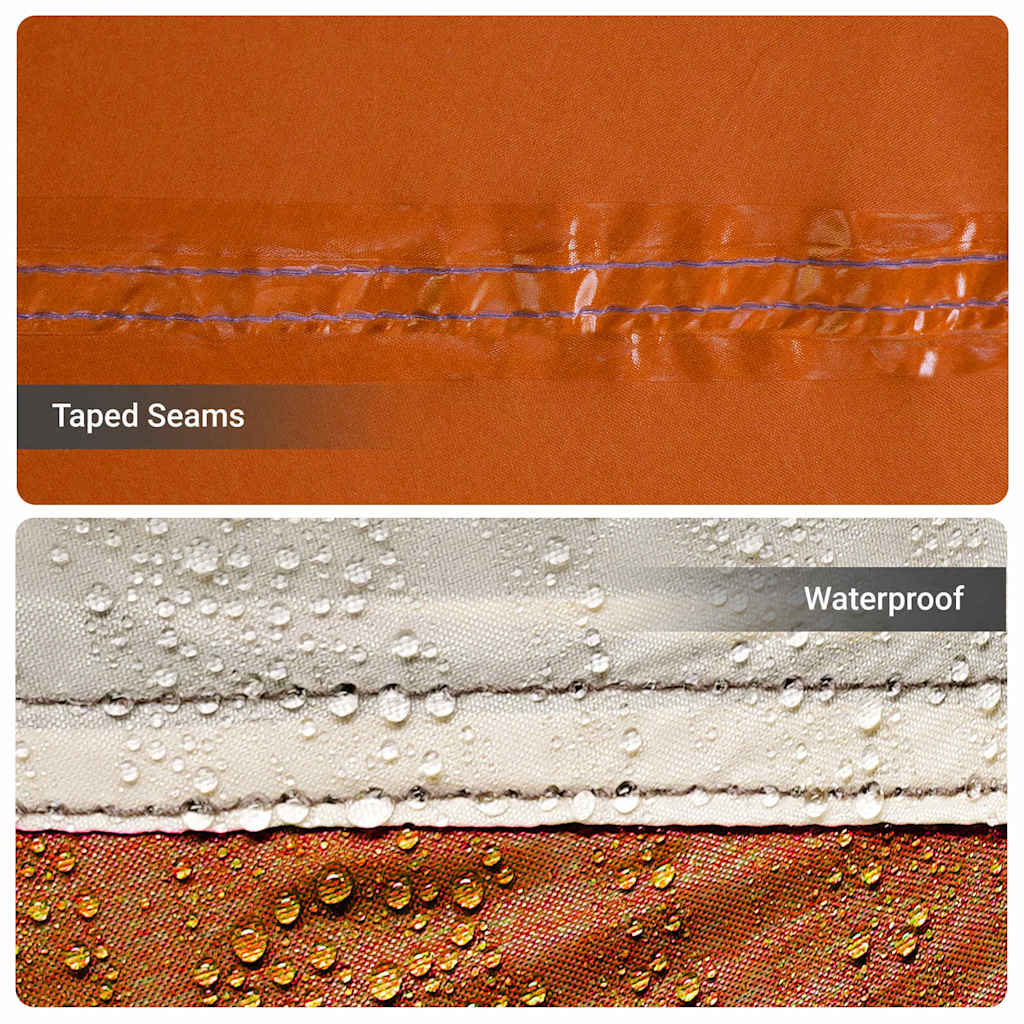 Šeimos Palapinė Oranžinė Ir Oranžinė 435 X 255 X 216 Cm