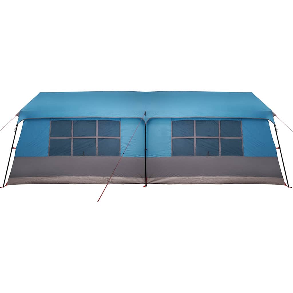 Šeimos Palapinė Su Stogu Mėlyna Ir Pilka 622 X 295 X 238 Cm