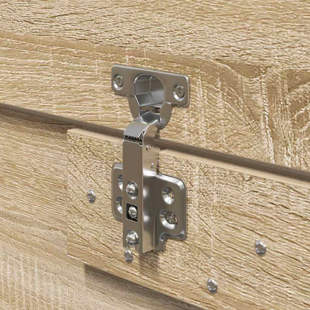 Lova Su Daiktų Laikymo Vieta Sonoma Ąžuolas 180 X 200 Cm