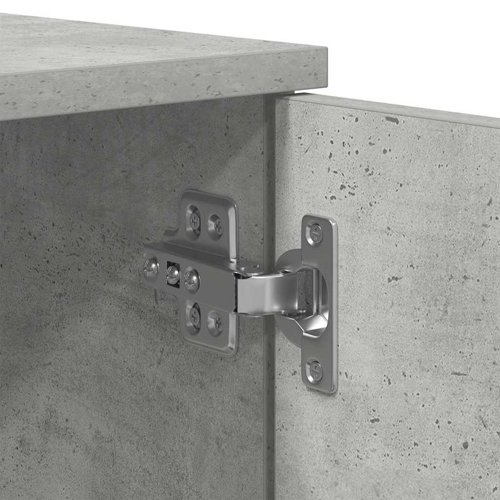 Lova Su Daiktų Laikymo Vieta Betono Pilka 244 X 118 X 53.5 Cm