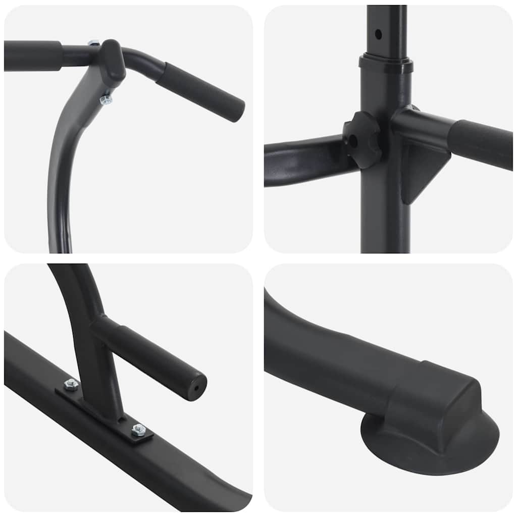 Galia Bokštas Su Dip Stotimi Juoda 102 X 95 X 210 Cm