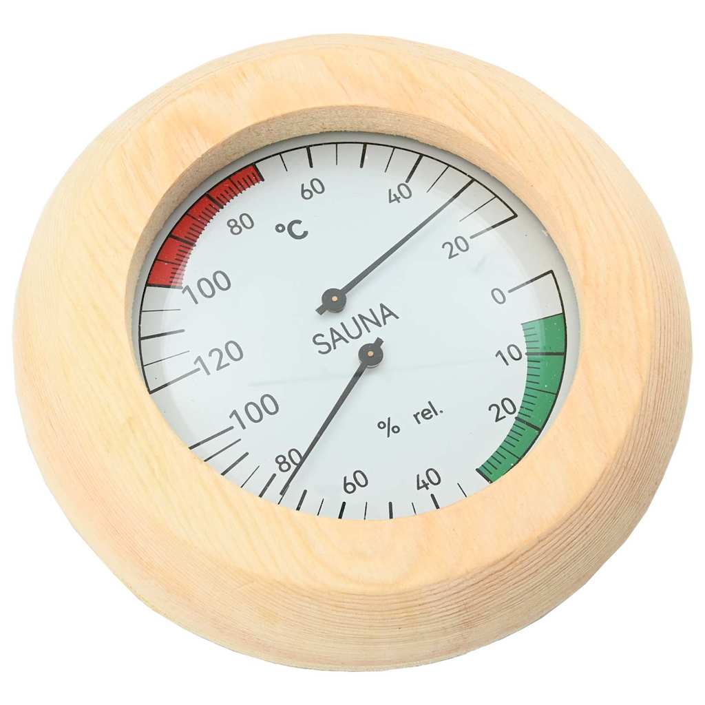 Saunos Priedų Rinkinys 4 Pcs Ruda