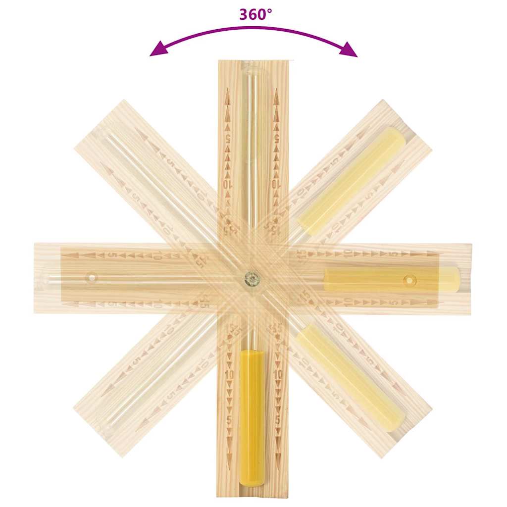 Saunos Priedų Rinkinys 4 Pcs Ruda
