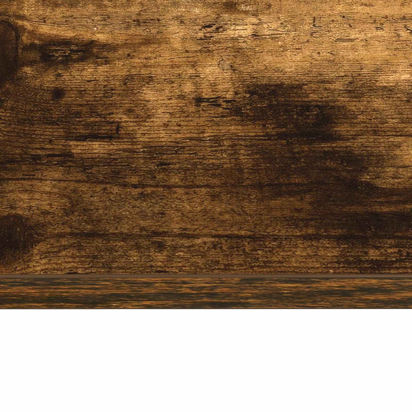 Prie Sienos Tvirtinamas Rašomasis Stalas Rūkyta Ąžuolas