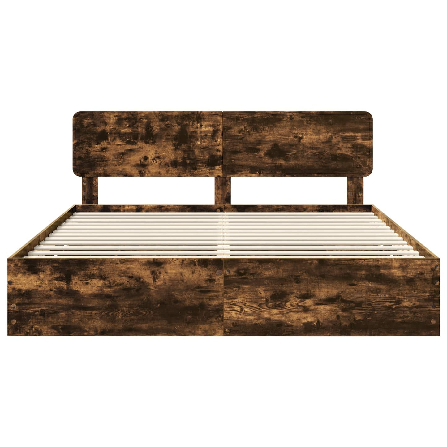 Lovos Rėmas Rūkyta Ąžuolas 200 X 200 Cm Inžinerinė Mediena