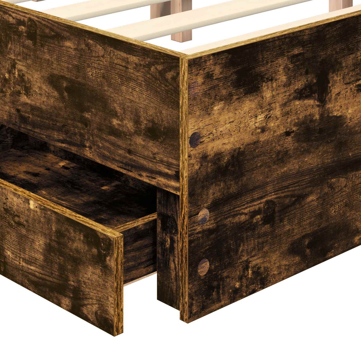 Lovos Rėmas Rūkyta Ąžuolas 150 X 200 Cm Inžinerinė Mediena