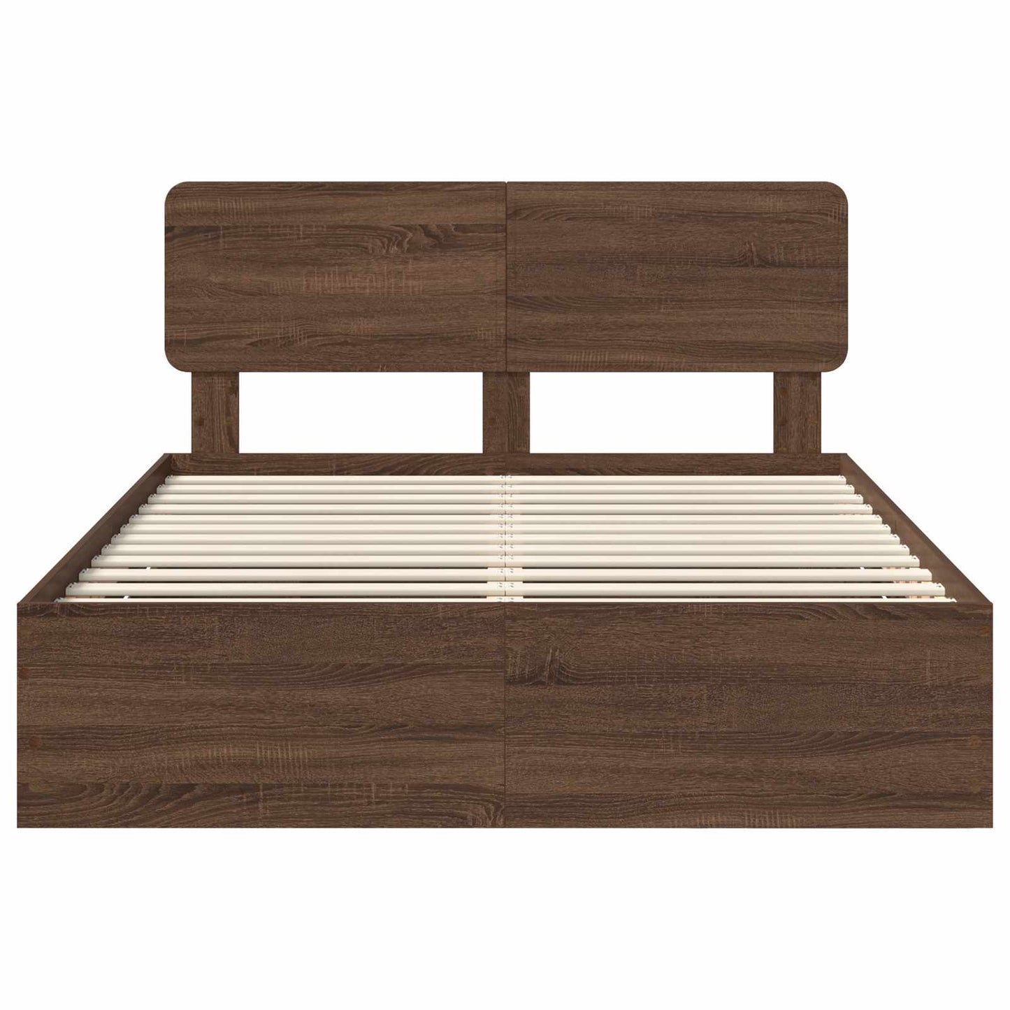 Lovos Rėmas Rudas Ąžuolas 140 X 190 Cm Inžinerinė Mediena