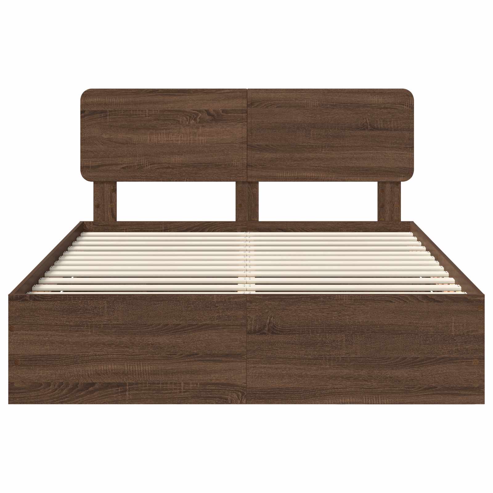 Lovos Rėmas Rudas Ąžuolas 140 X 190 Cm Inžinerinė Mediena