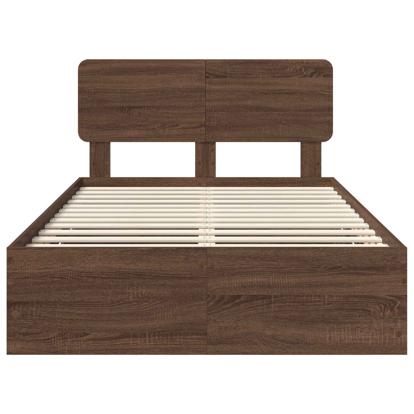 Lovos Rėmas Rudas Ąžuolas 135 X 190 Cm Inžinerinė Mediena