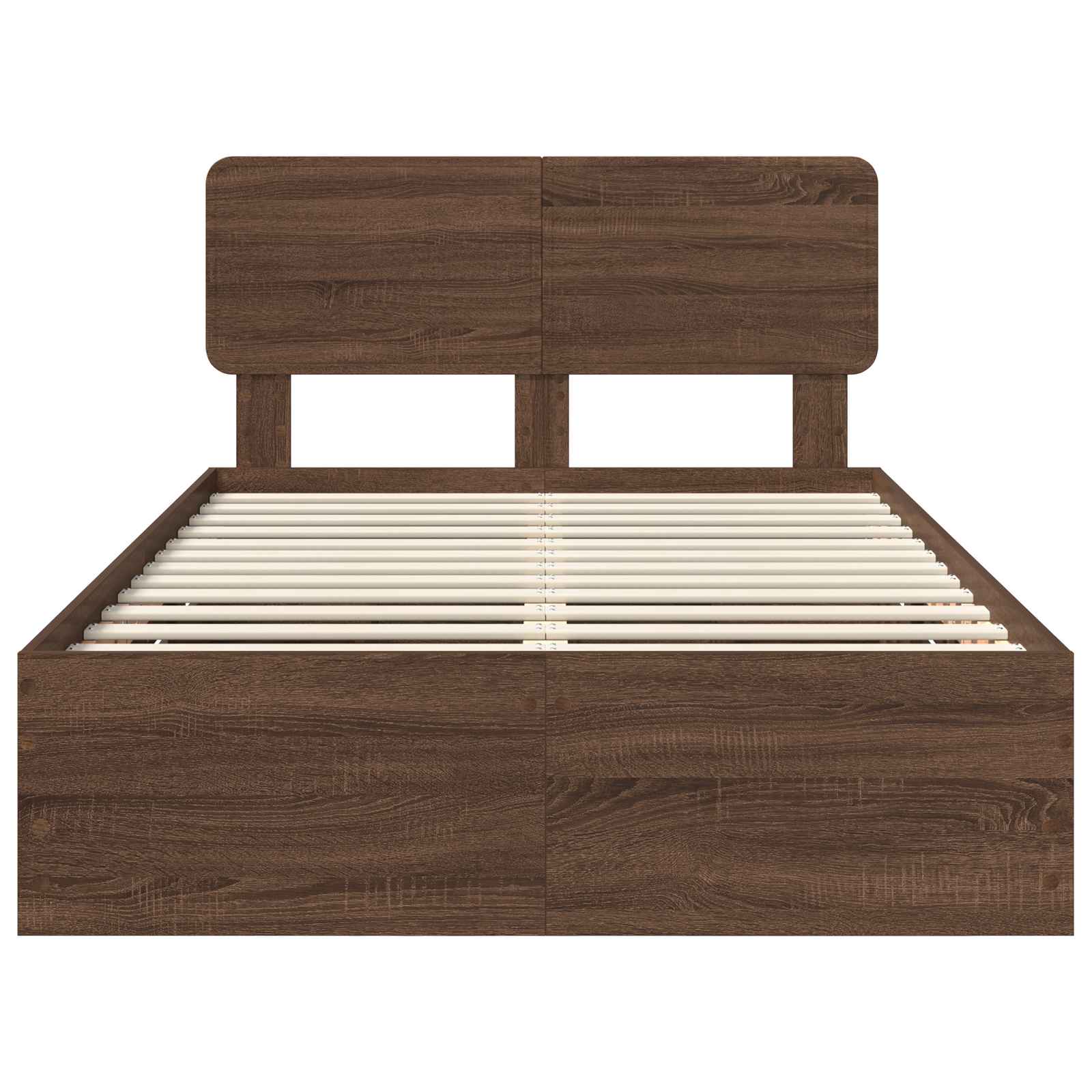 Lovos Rėmas Rudas Ąžuolas 135 X 190 Cm Inžinerinė Mediena