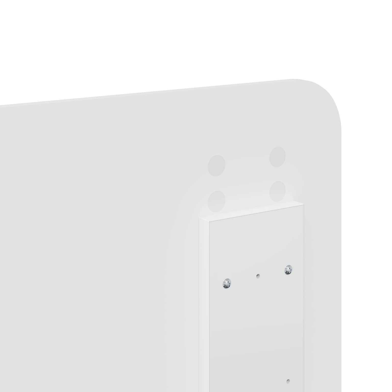 Lovos Rėmas Su Stalčių Balta 120 X 190 Cm Inžinerinė Mediena