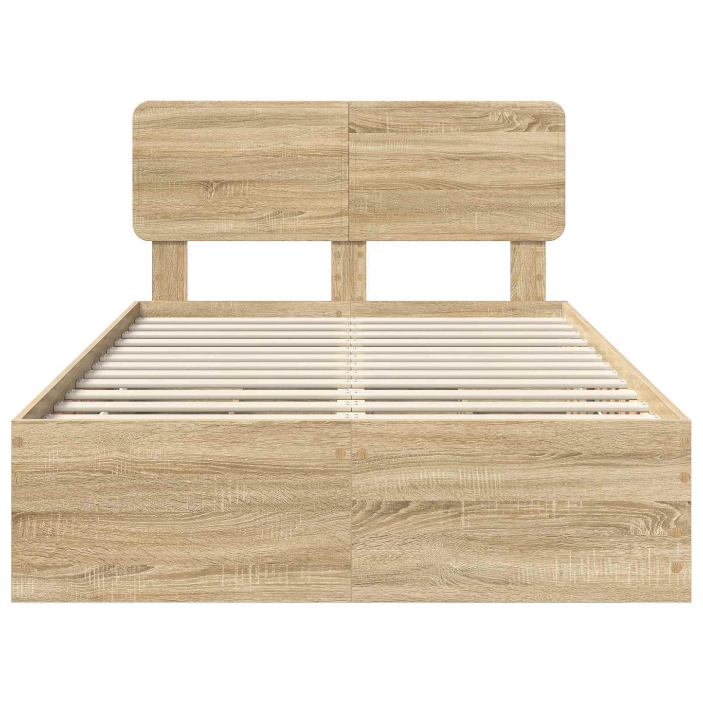 Lovos Rėmas Sonoma Ąžuolas 120 X 190 Cm Inžinerinė Mediena