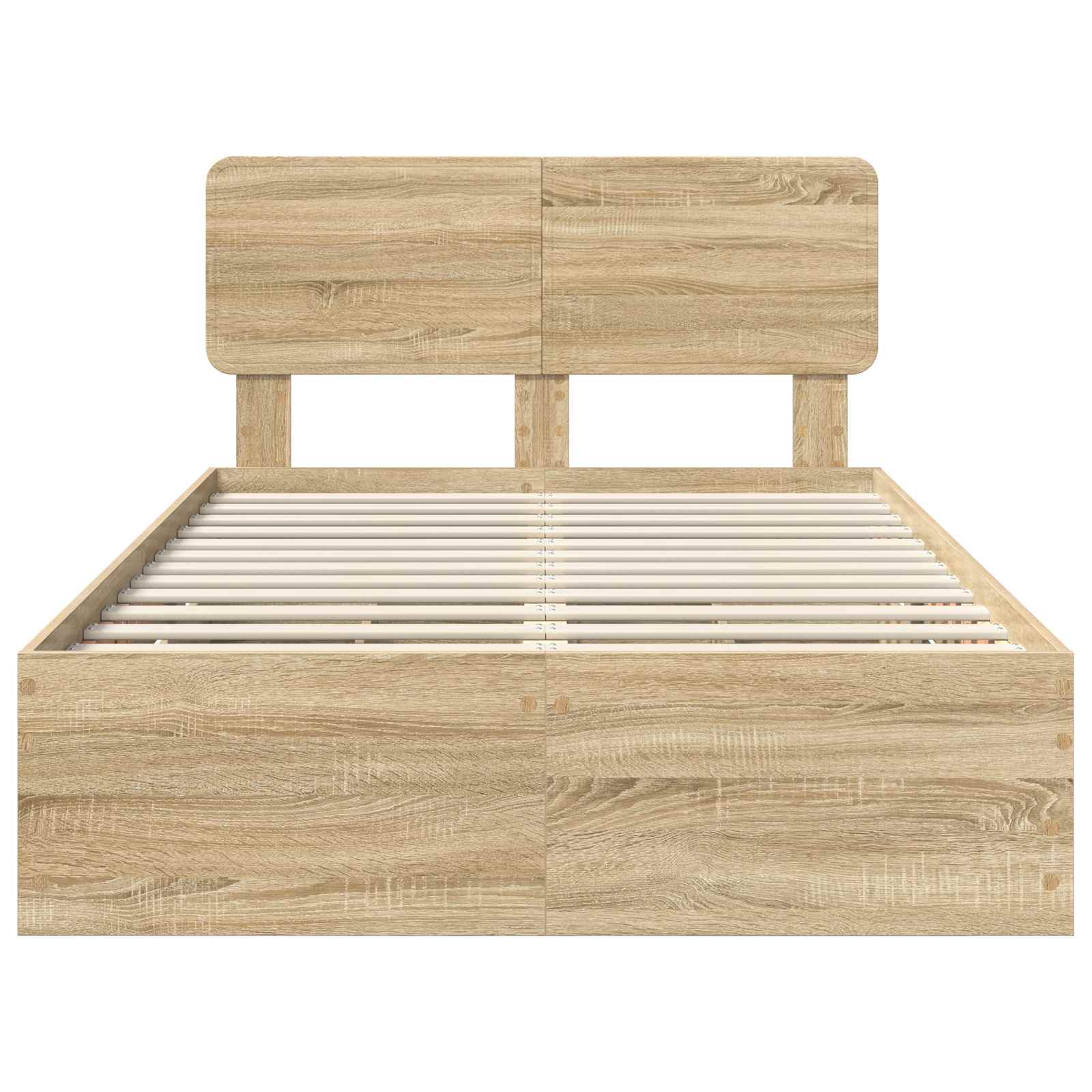 Lovos Rėmas Sonoma Ąžuolas 120 X 200 Cm Inžinerinė Mediena